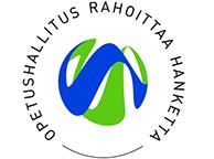 Opetushallitus rahoittaa hanketta logo